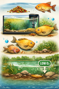 overfeeding fish